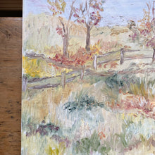 Load image into Gallery viewer, vintage autumn day oil painting
