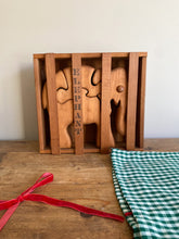 Load image into Gallery viewer, artisan-made wooden elephant puzzle
