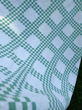 Load image into Gallery viewer, green - shamrock triple chain quilt
