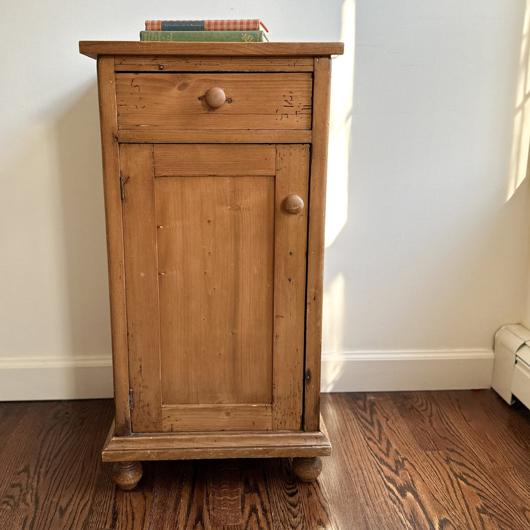 antique pine pot cupboard