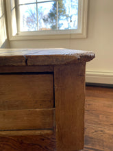 Load image into Gallery viewer, antique english pine coffee table
