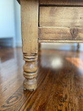 Load image into Gallery viewer, antique english pine coffee table
