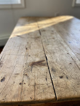 Load image into Gallery viewer, antique english pine coffee table
